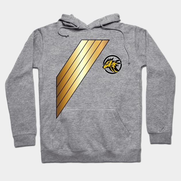 PR Wild Force Yellow Ranger Hoodie by mavgagliano